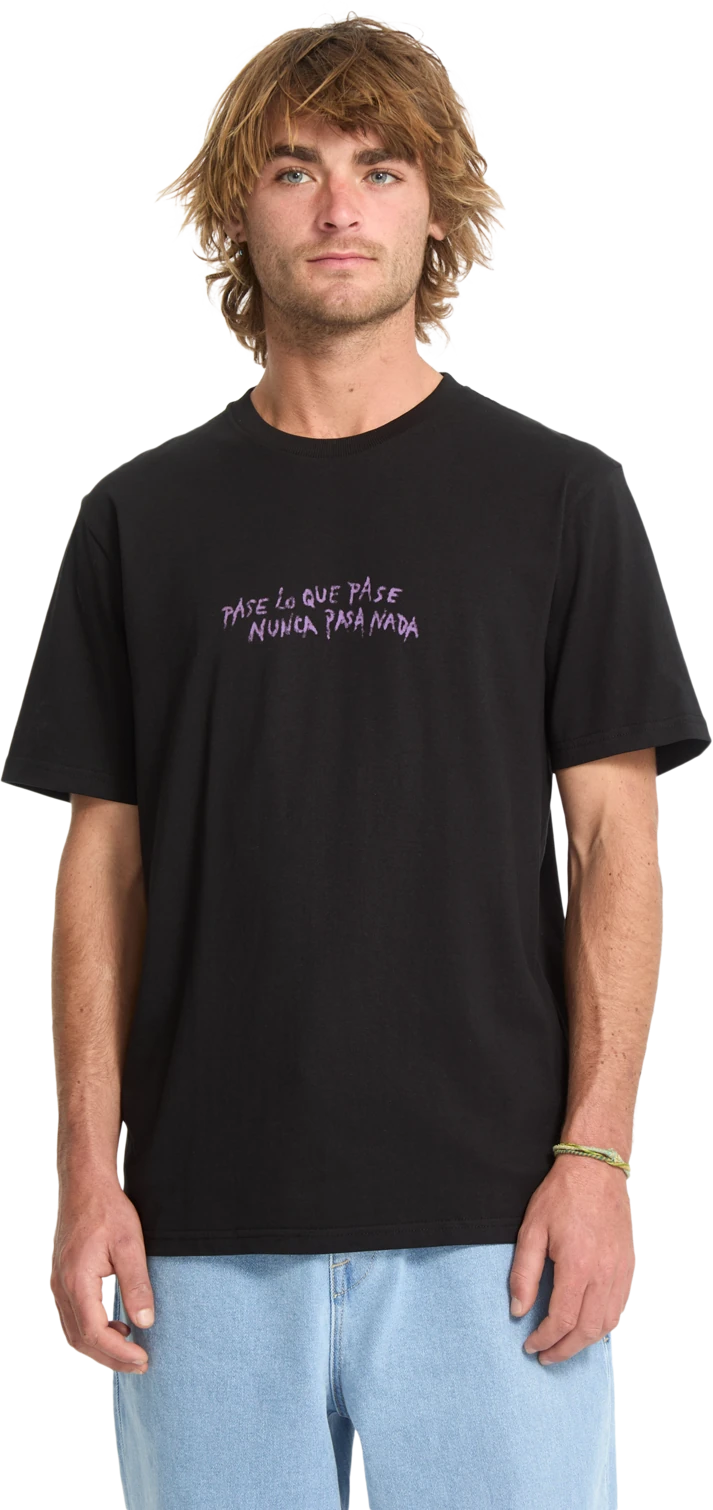 Volcom Nunca Pasa camiseta manga corta hombre | Black