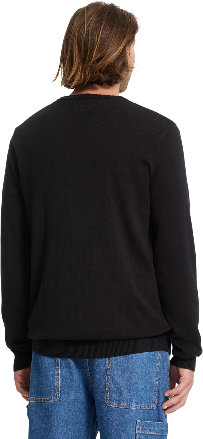 Volcom Uperstand jersey hombre detail 1 | Black