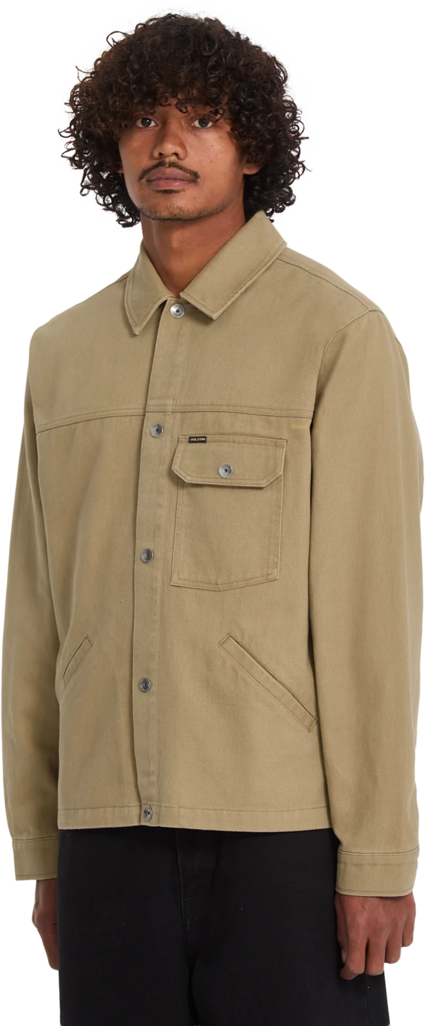 Volcom LOSTCONTROL JACKET chaquetas y abrigos hombre detail 2 | Dark Khaki