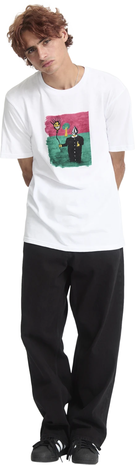 Volcom Issam camiseta manga corta hombre detail 3 | White