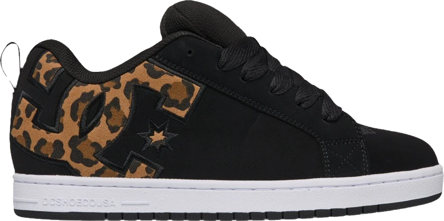 DC Shoes Court Graffik calzado | Cheetah/Black