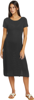 Volcom Meshy Beach Cover Up vestidos mujer | Black