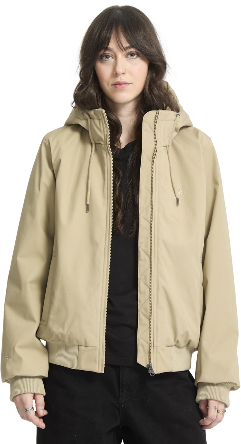 Volcom WERNAN 10K JACKET chaquetas y abrigos mujer | Khaki