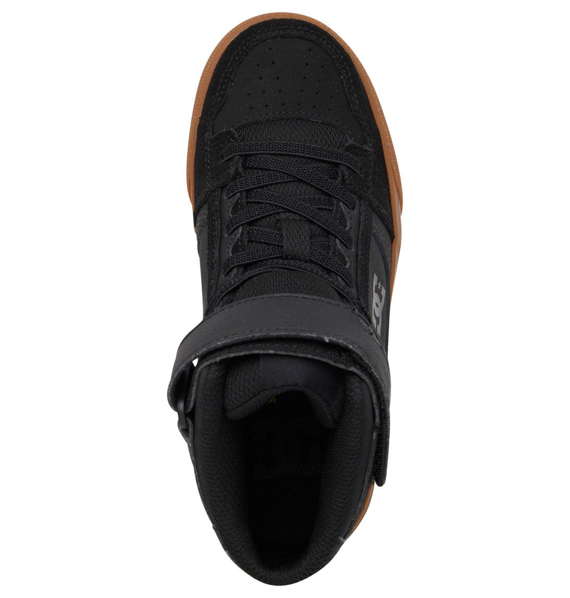 Zapatilla niño DC Shoes Pure High-Top EV - Black/Gum | surfdevils.com