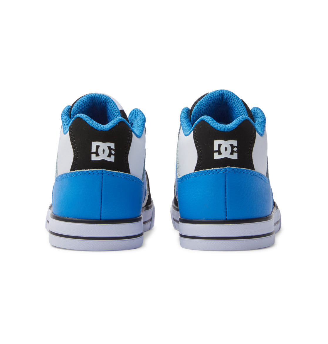 Scarpe DC Pure Mid nere/blu/grigie da bambino