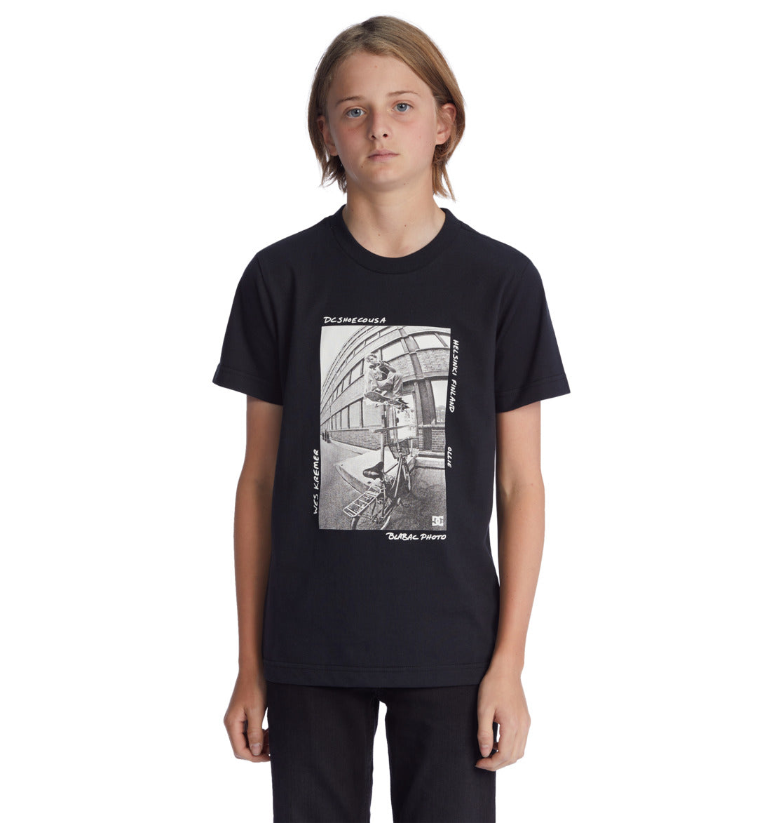Camiseta Niño DC Shoes Blabac Wes Black | Camisetas de niño | surfdevils.com