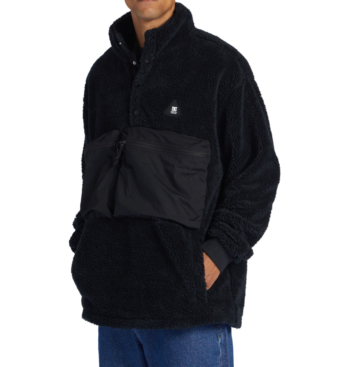 DC Shoes Avalon Schwarzes Fleece