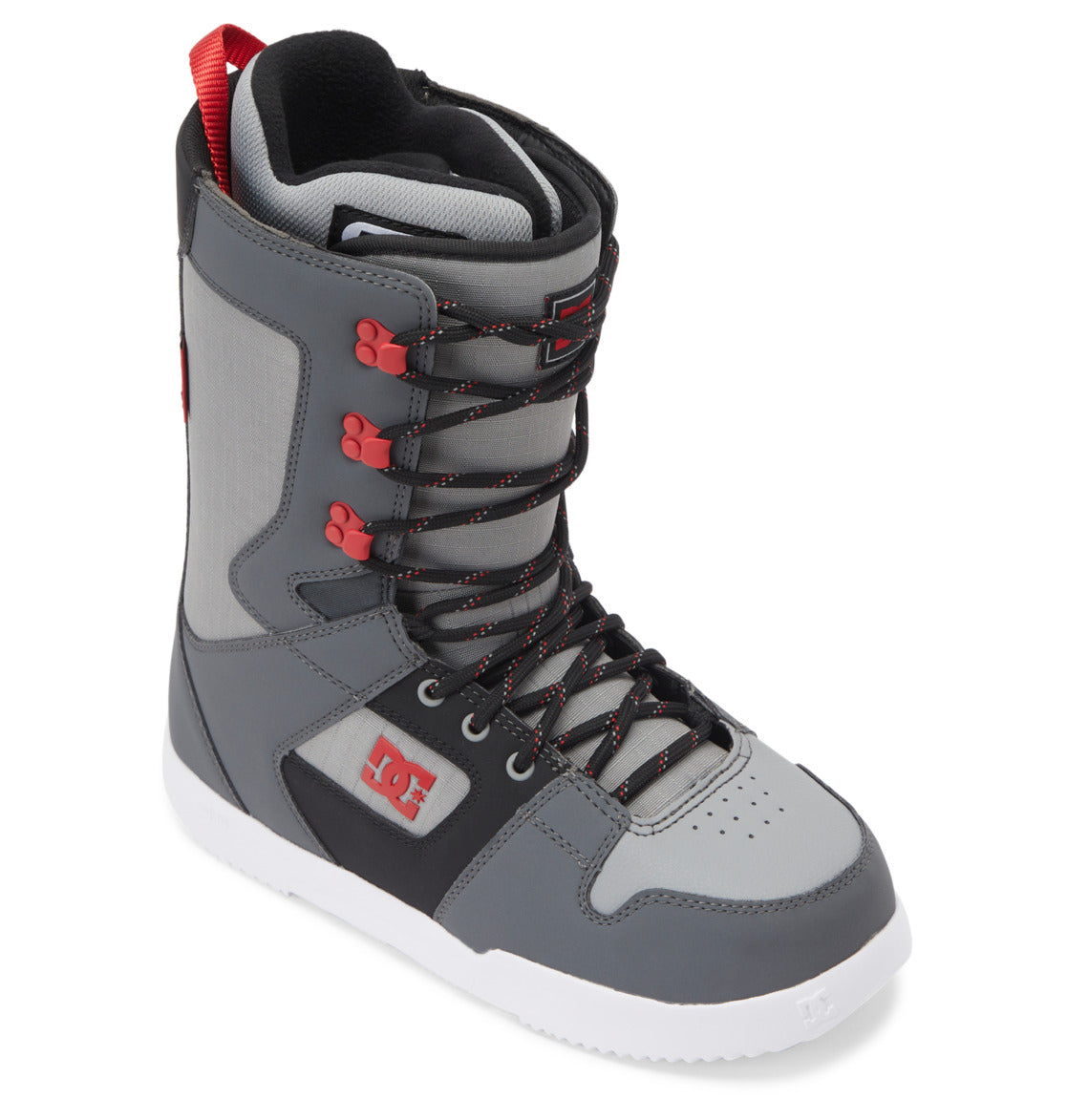 DC Shoes Botas de snowboard Phase - Cinza/Preto/Vermelho | Novos Produtos | Produtos mais recentes | Produtos mais vendidos | surfdevils.com