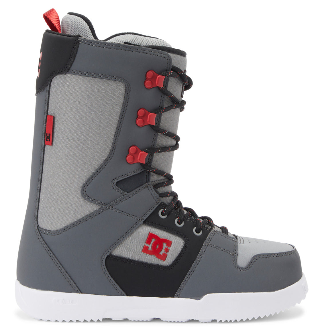 Scarponi da snowboard DC Shoes Phase - Grigio/Nero/Rosso