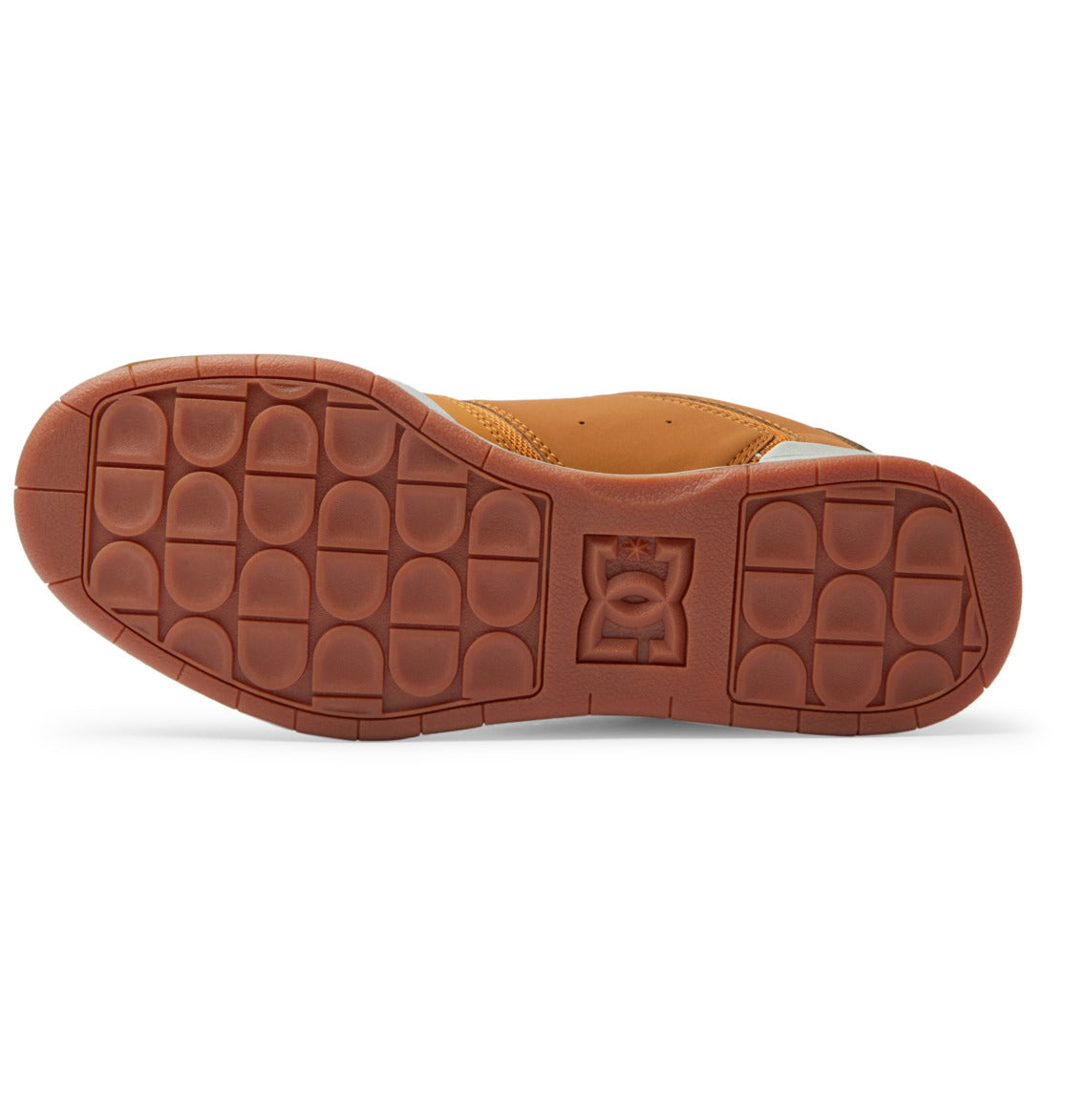 Dc Shoes Central Skate Shoe - Wheat/Dark Chocolate