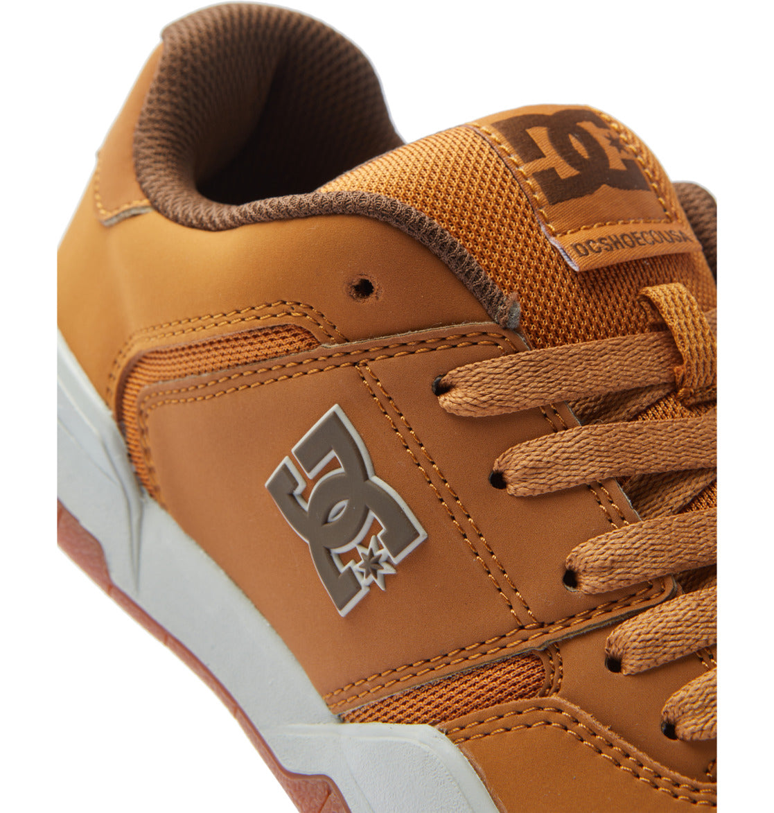 Dc Shoes Central Skate Shoe - Wheat/Dark Chocolate