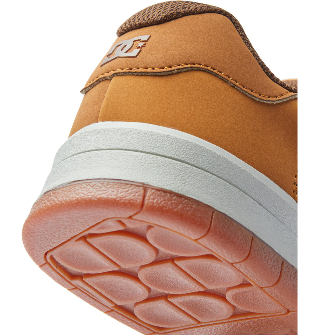 Dc Shoes Central Skate Shoe - Wheat/Dark Chocolate