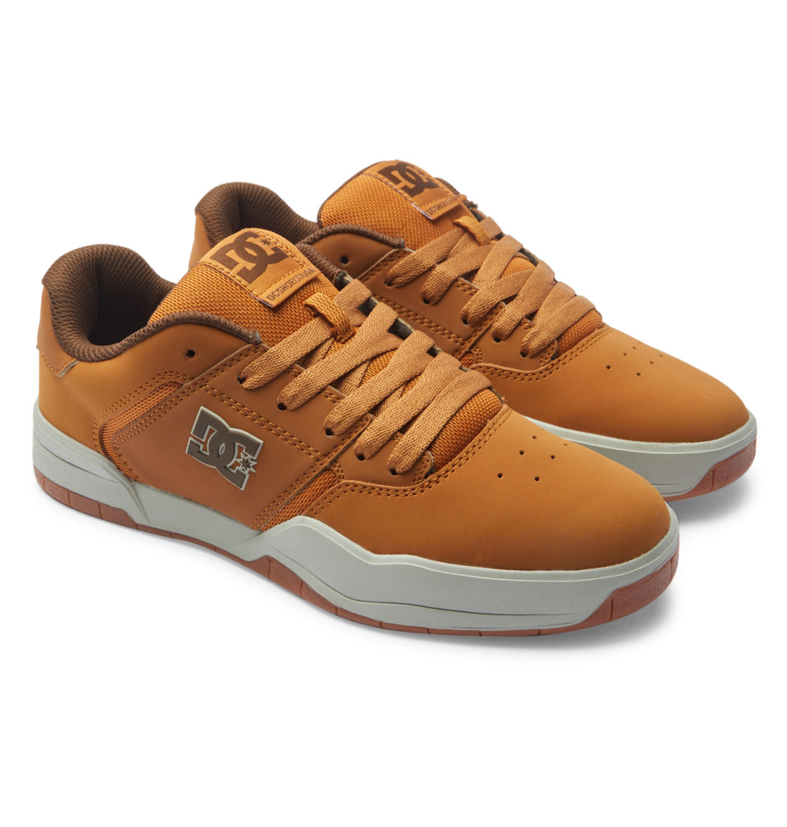 Dc Shoes Central Skate Shoe - Wheat/Dark Chocolate