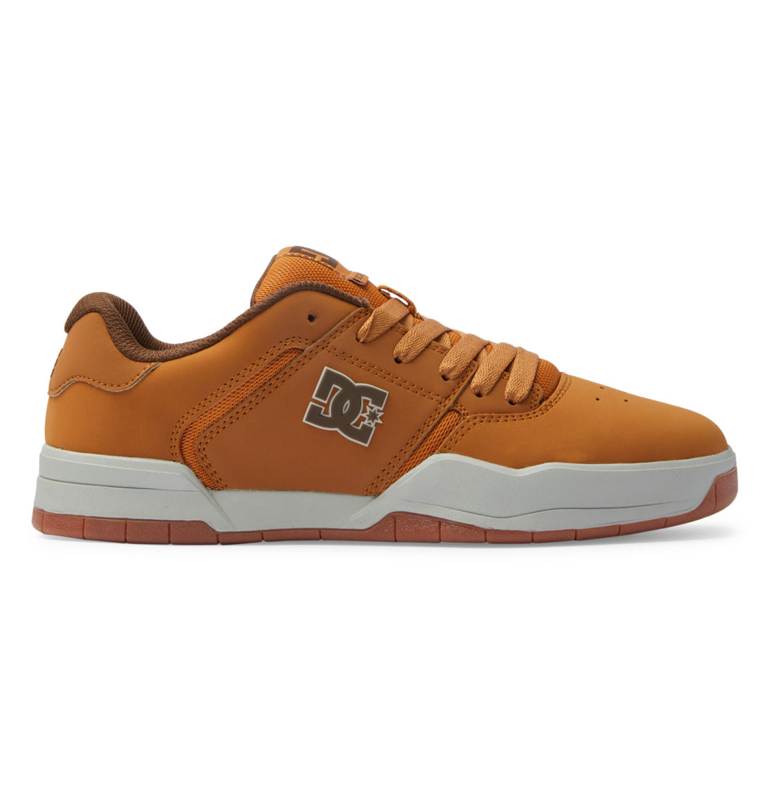 Dc Shoes Central Skate Shoe - Wheat/Dark Chocolate