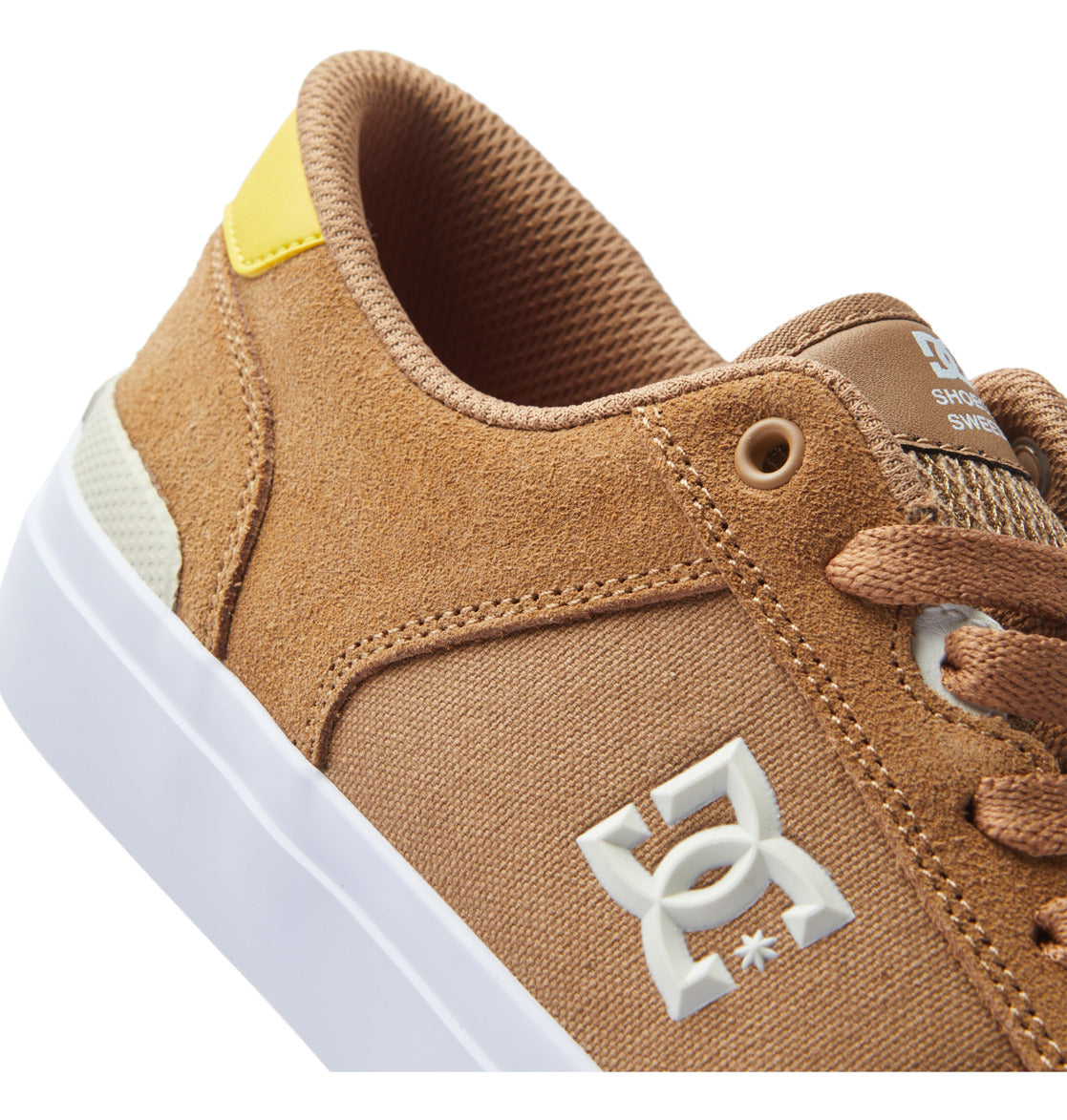 Zapatilla de skate Dc Shoes Teknic S - Brown/Yellow