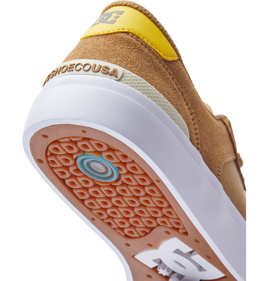 Zapatilla de skate Dc Shoes Teknic S - Brown/Yellow | Calzado | Zapatillas | surfdevils.com