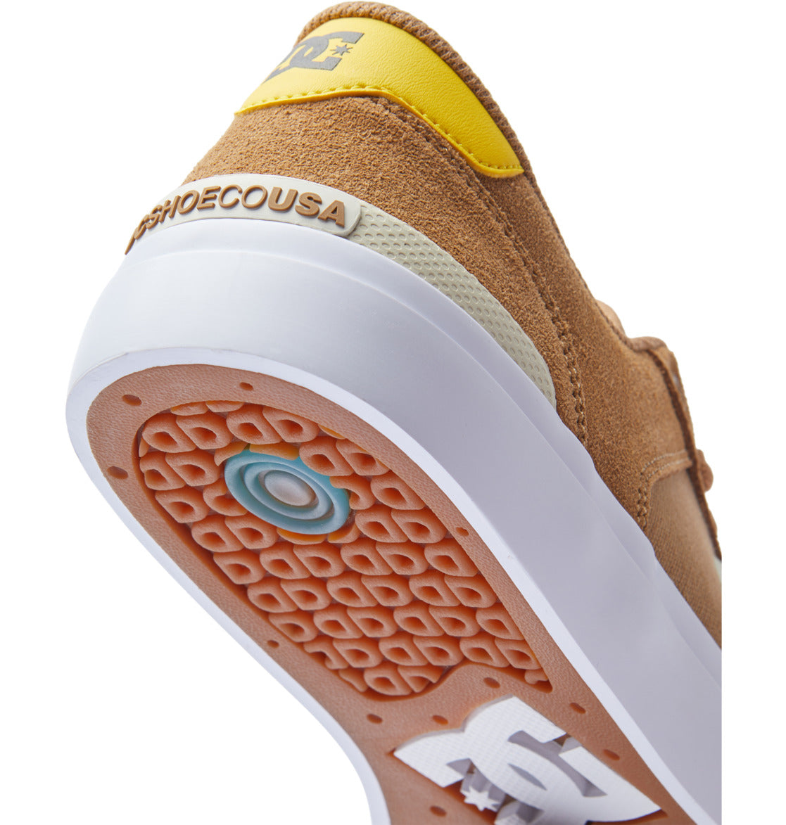 Dc Shoes Teknic S skate shoe - Brown/Yellow