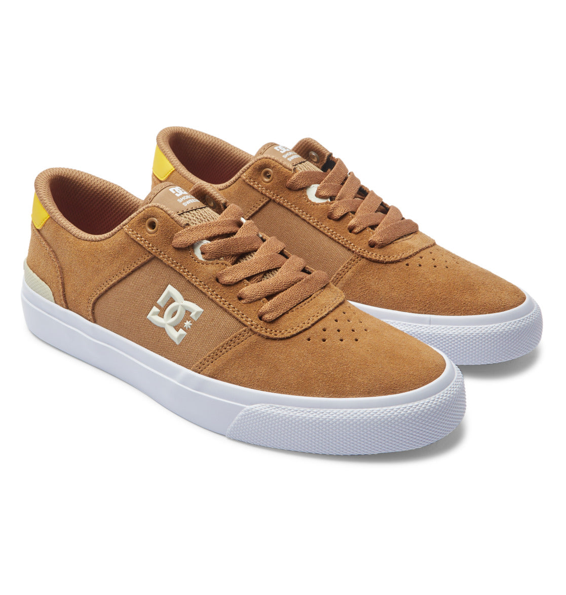 Dc Shoes Teknic S skate shoe - Brown/Yellow