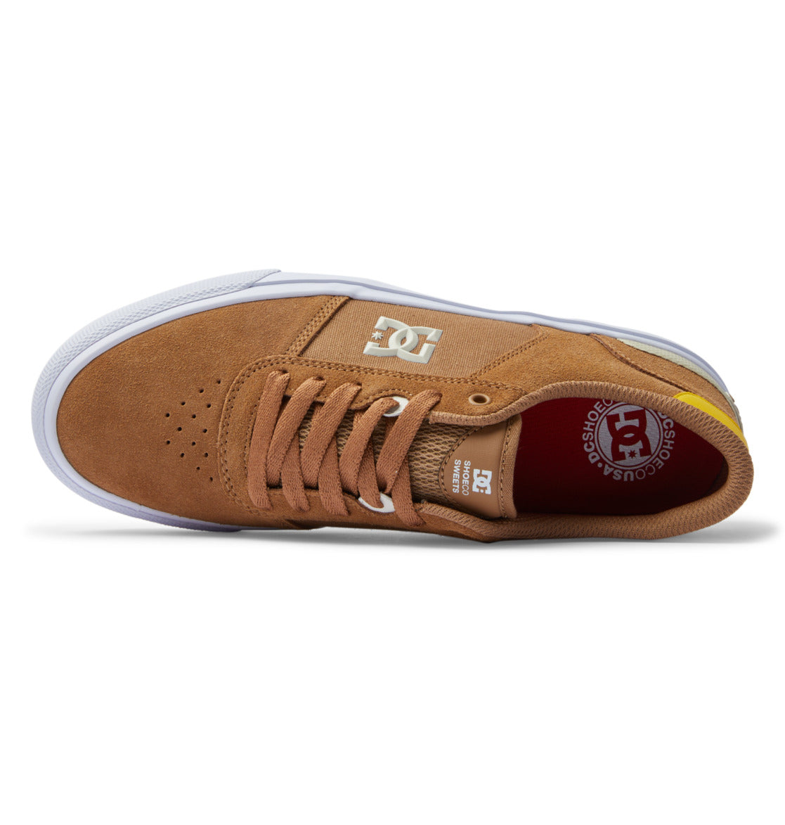 Dc Shoes Teknic S skate shoe - Brown/Yellow