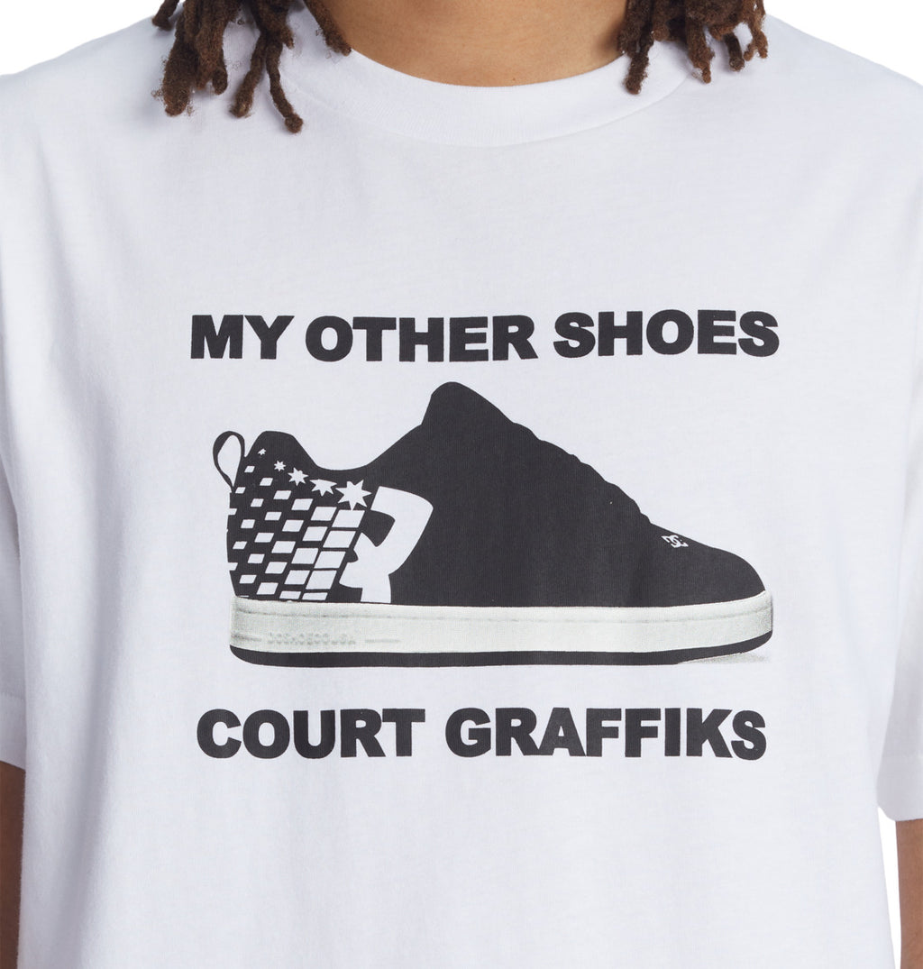 DC Shoes Bronze Court White T-shirt