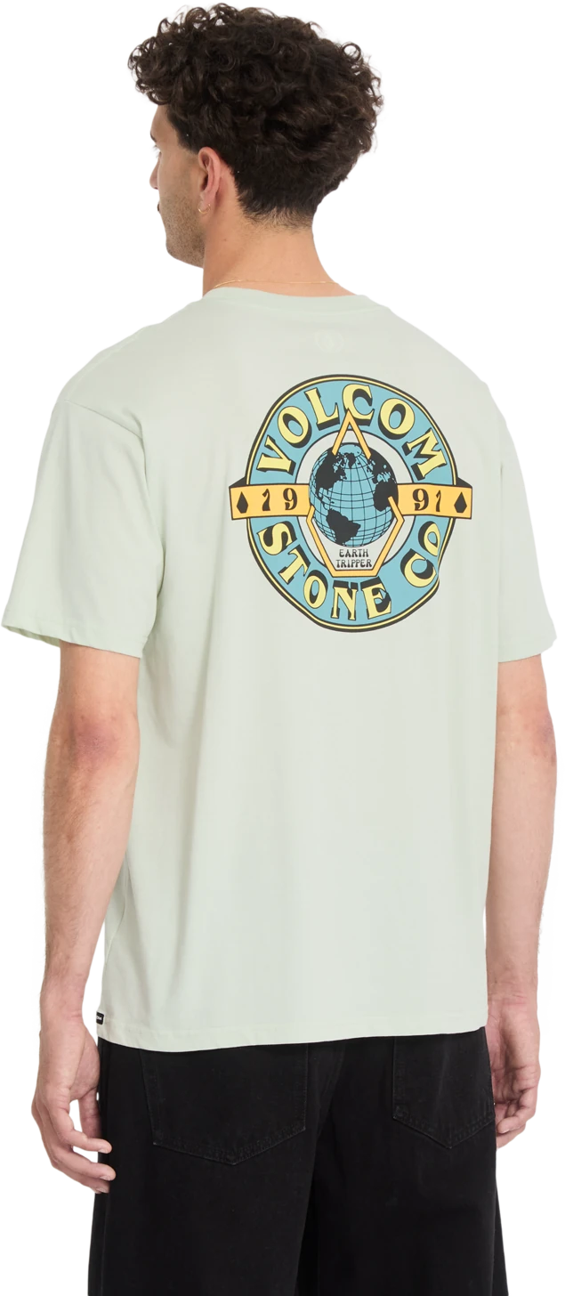 Volcom GLOBULAR SST camiseta manga corta hombre detail 1 | Pale Aqua