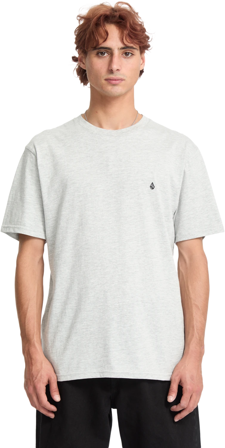 Volcom Stone Blanks camiseta manga corta hombre | Heather Grey