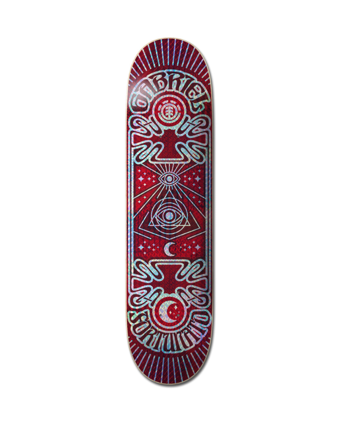 Tabla skateboard Element Tarot Moon Gabriel Fortunato 8.25"