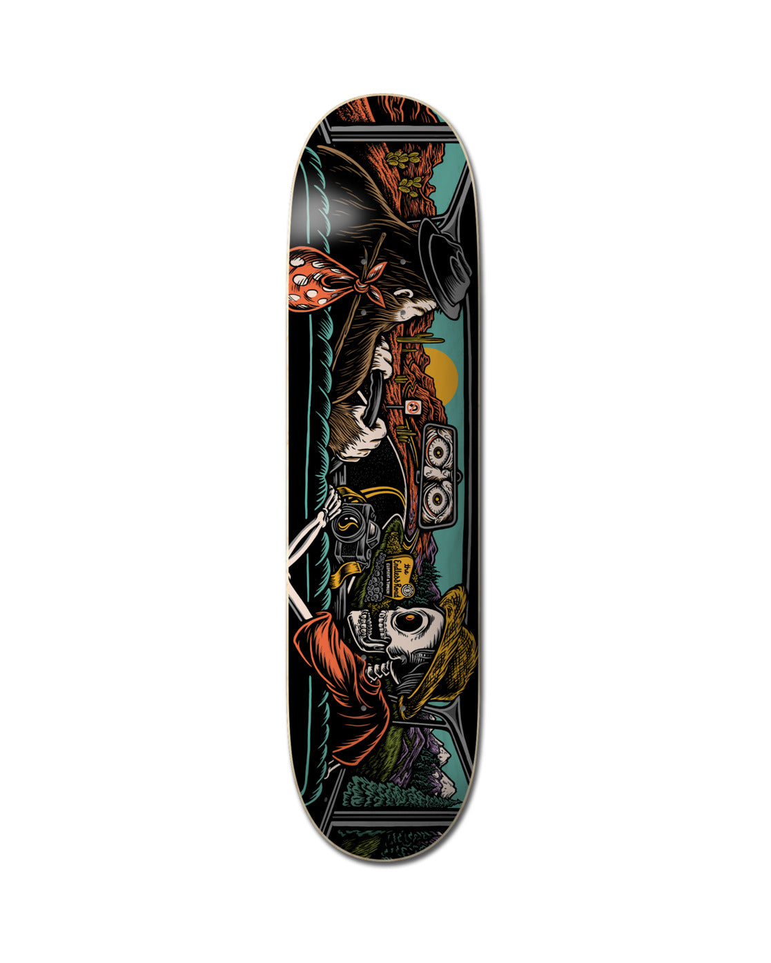 Tabla Element Skateboards x Timber Endless Road Rearview - 8.25