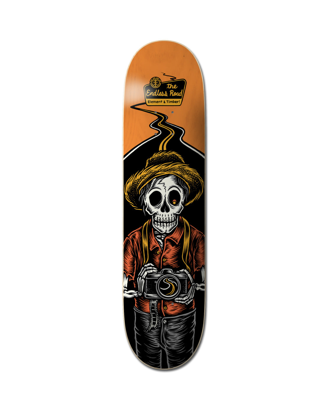 Element Skateboards x Timber Endless Road Snap Shot Deck – 8