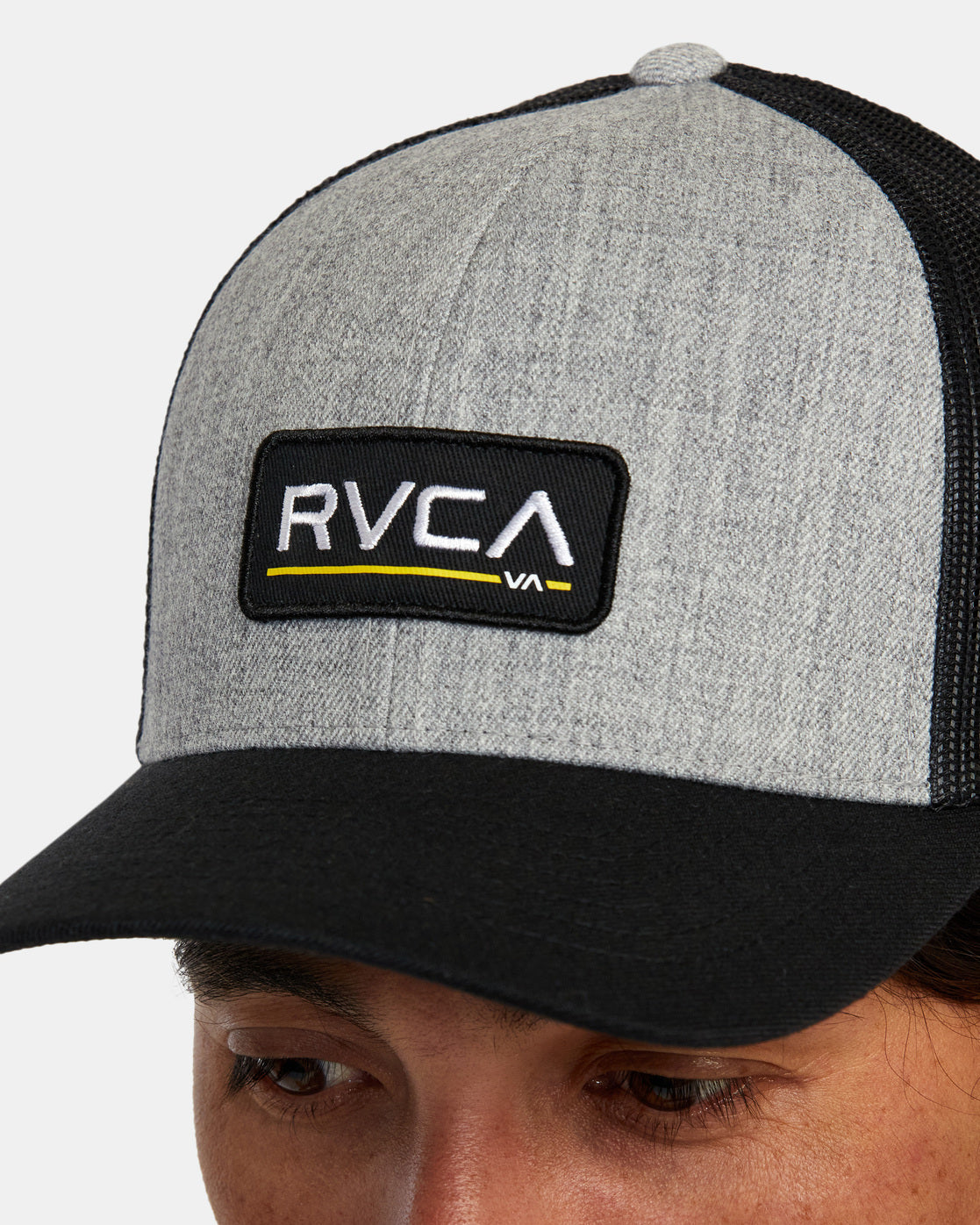 Gorra Trucker Rvca Ticket III Heather Grey/Black