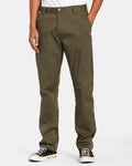 Rvca The weekend Stretch Olive Pants