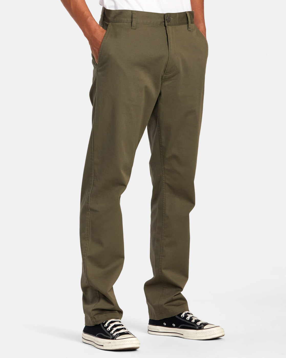Pantalones Rvca The weekend Stretch Olive