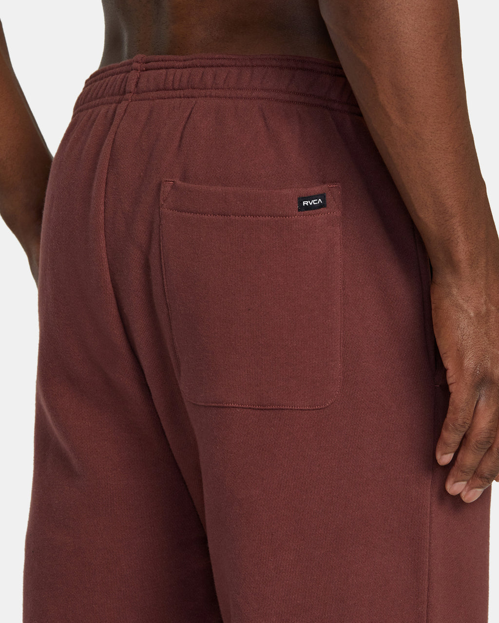 RVCA Pantalon de survêtement VA Essential - Bordeaux