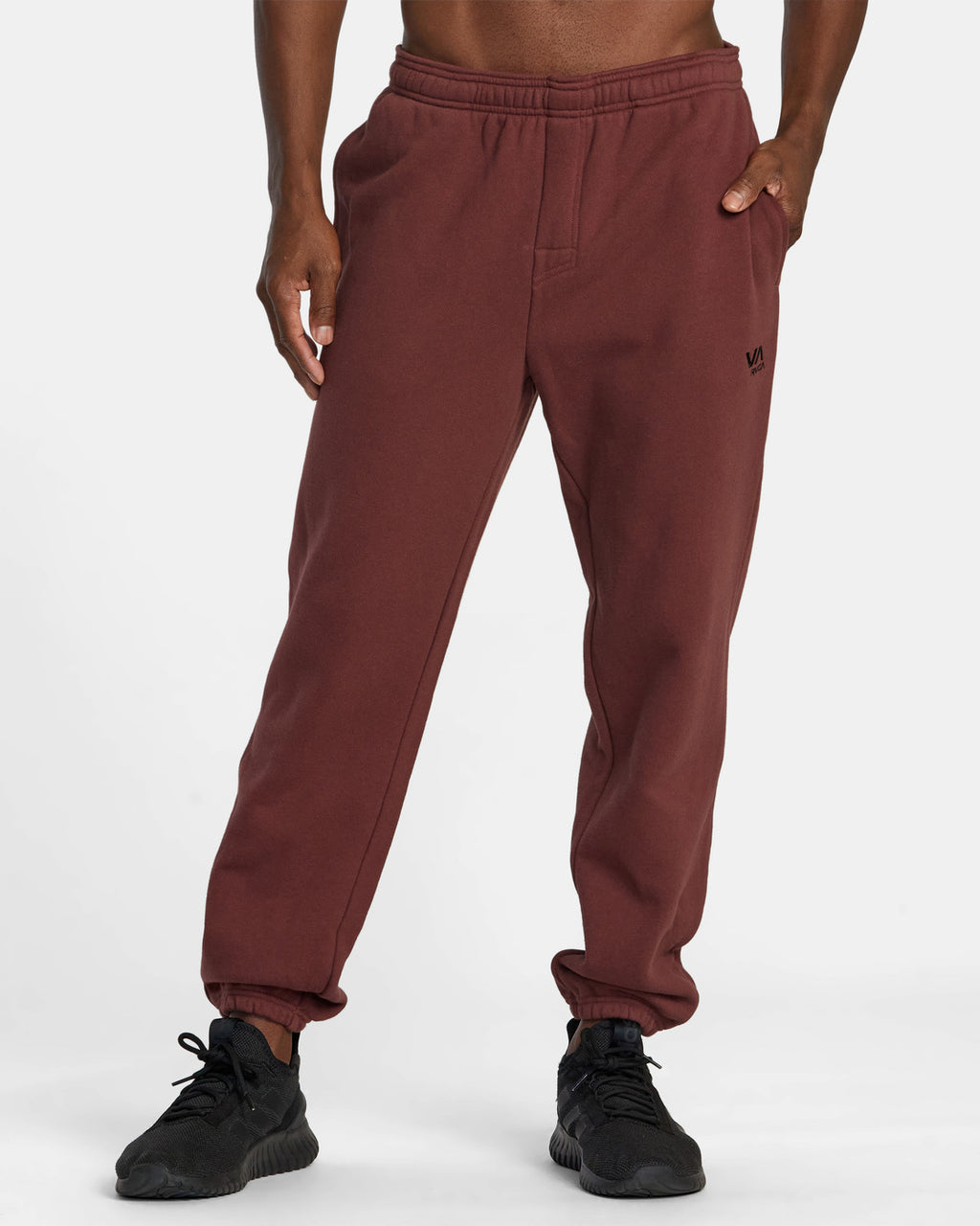 RVCA Pantalon de survêtement VA Essential - Bordeaux