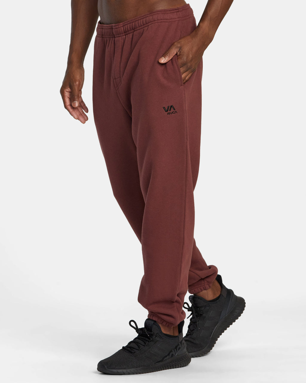 RVCA Pantalon de survêtement VA Essential - Bordeaux