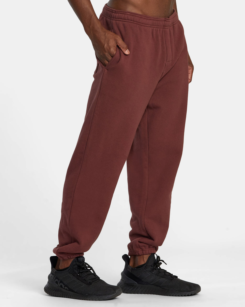 RVCA Pantalon de survêtement VA Essential - Bordeaux