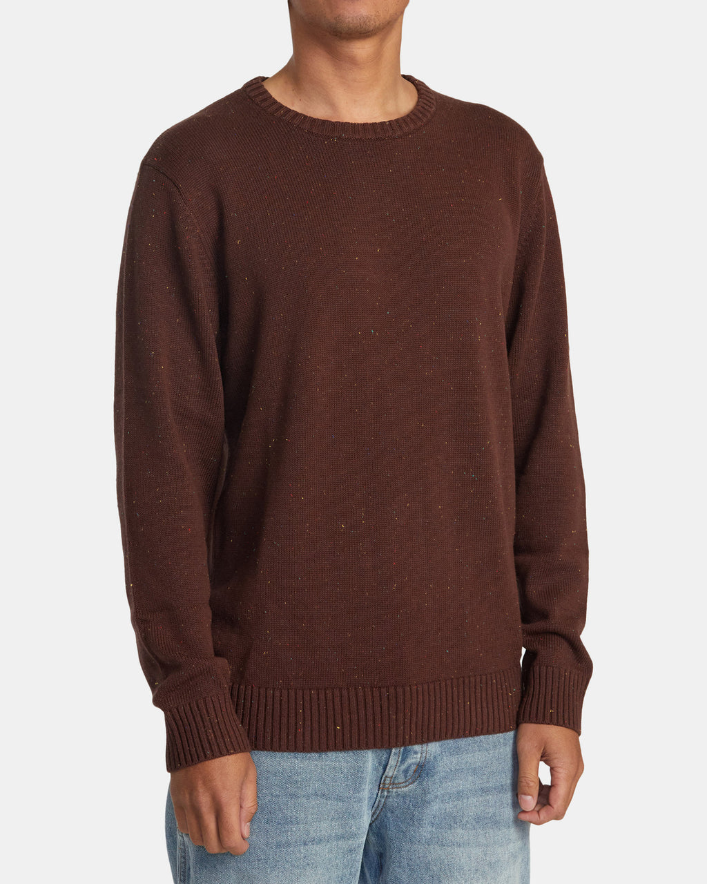 RVCA Neps Jersey - Red Earth