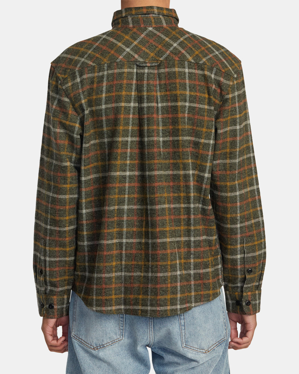 Chemise en flanelle Rvca Hughes - Gris chaud