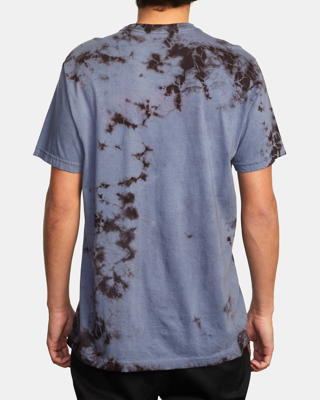 T-shirt Rvca Radar Guimauve/Gris Tie Dye