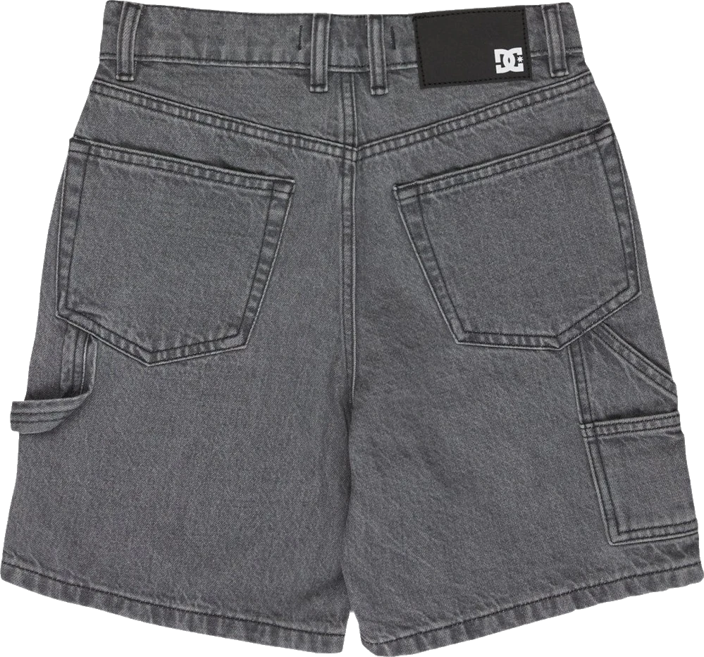 DC Shoes DC Carpenter Baggy denim short detail 6 | Gris