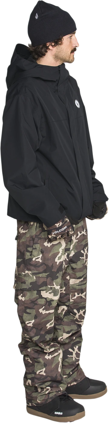 Volcom BUCKTHREEEIGHTY INSULATED chaquetas y abrigos hombre detail 4 | Black