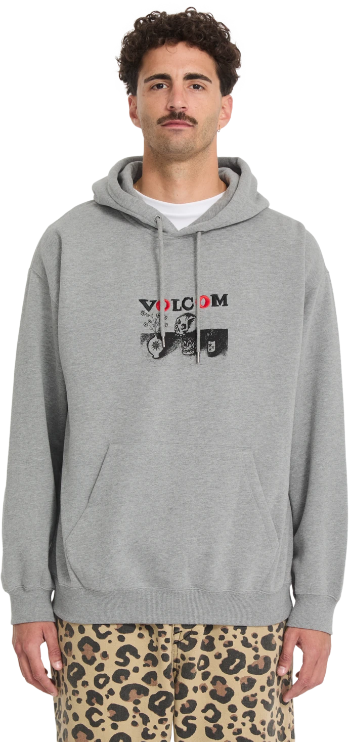 Volcom FA SETH CONBOY PO sudadera con capucha hombre | Heather Grey