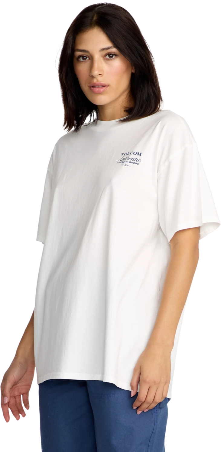 Volcom Stones Throw camiseta manga corta mujer detail 2 | Star White
