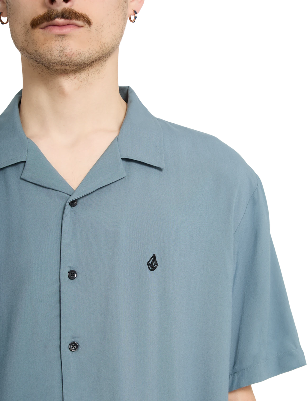 Volcom SINGLE STONE SS camisas hombre detail 3 | Tradewinds