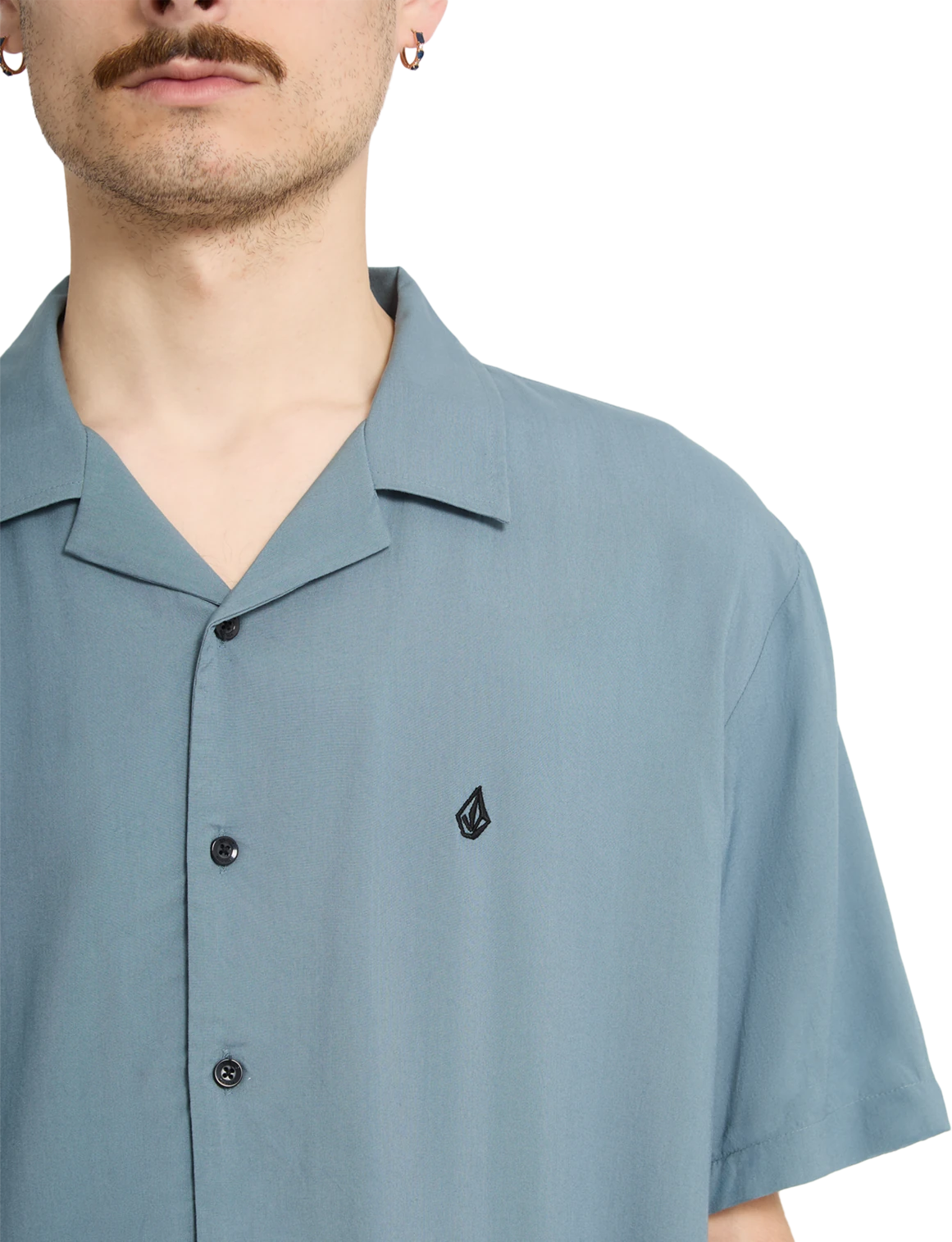 Volcom SINGLE STONE SS camisas hombre detail 3 | Tradewinds