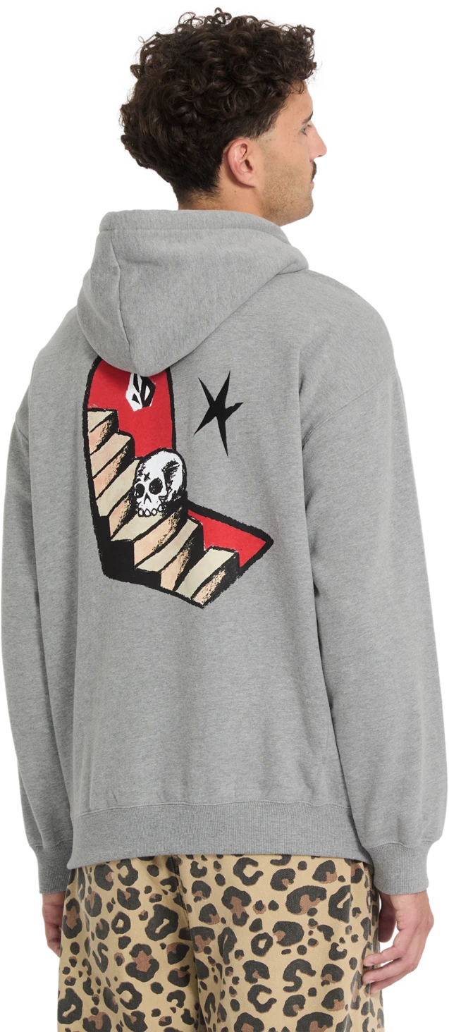 Volcom FA SETH CONBOY PO sudadera con capucha hombre detail 1 | Heather Grey