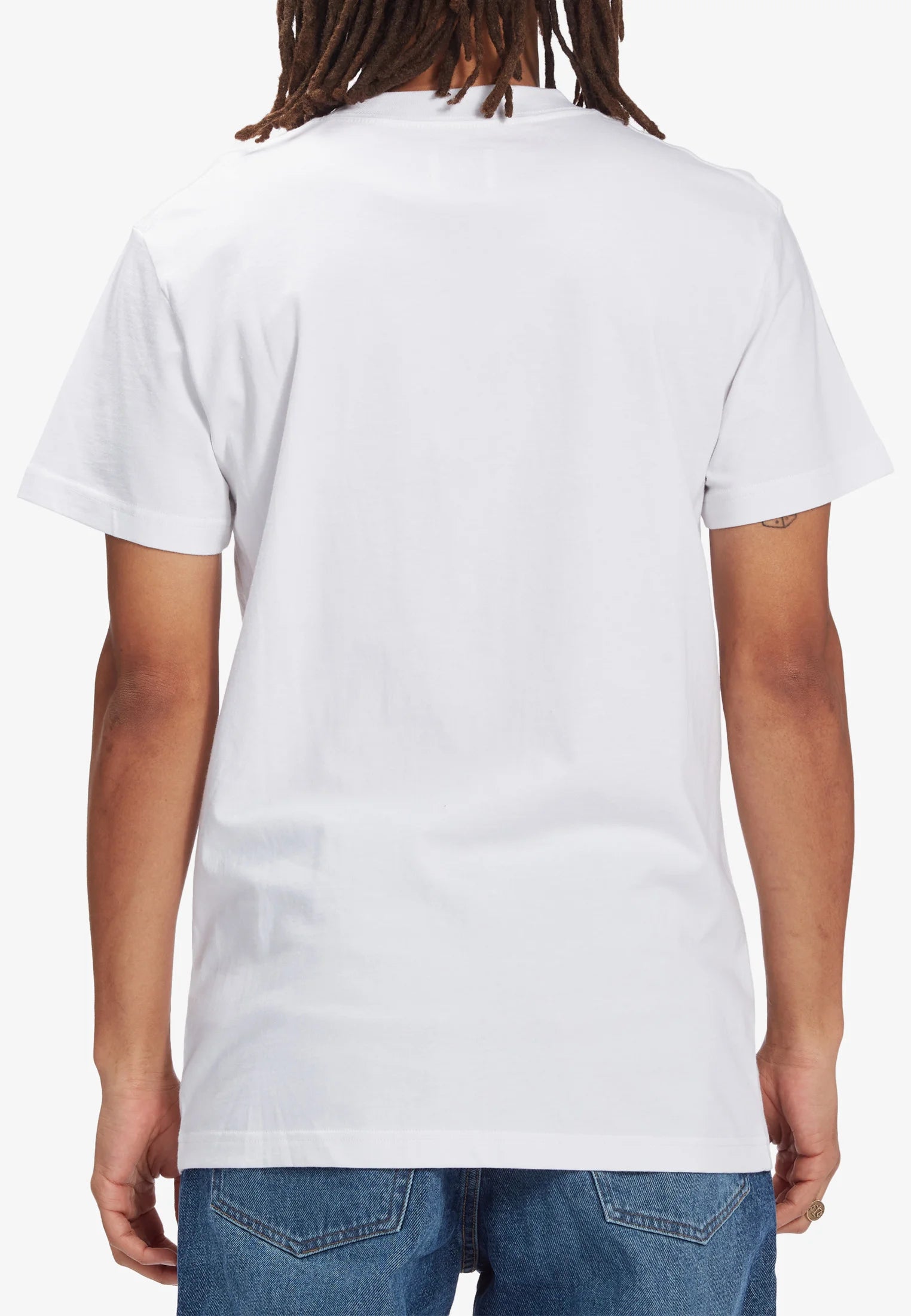 DC Shoes Higher Rank White T-shirts | Collection_Zalando | Men's short sleeve t-shirts | Men's T-shirts | surfdevils.com