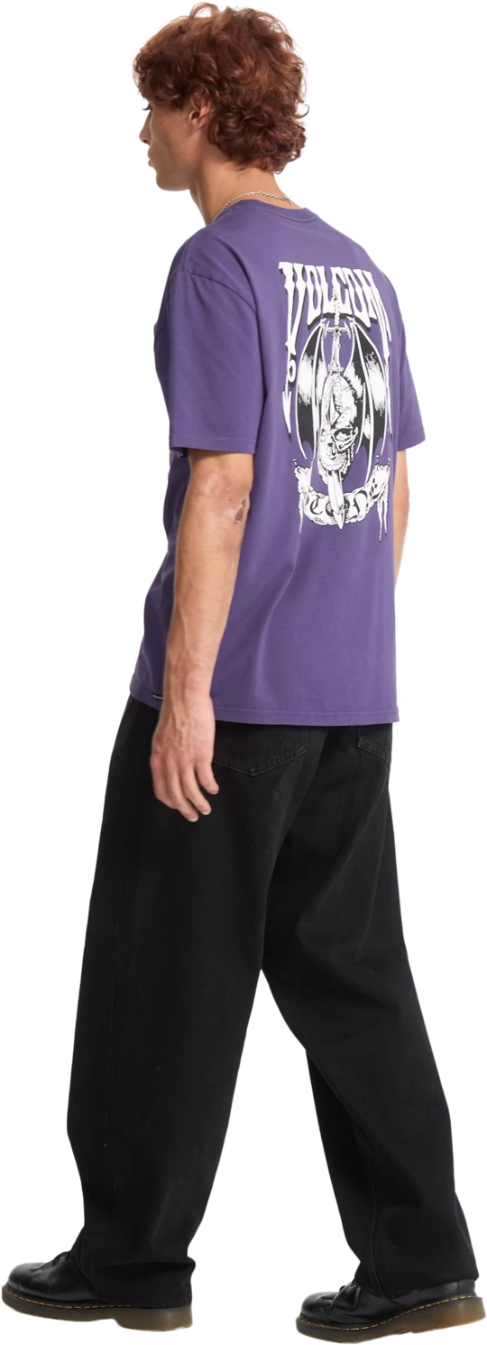 Volcom Sworder camiseta manga corta hombre detail 6 | Dark Purple