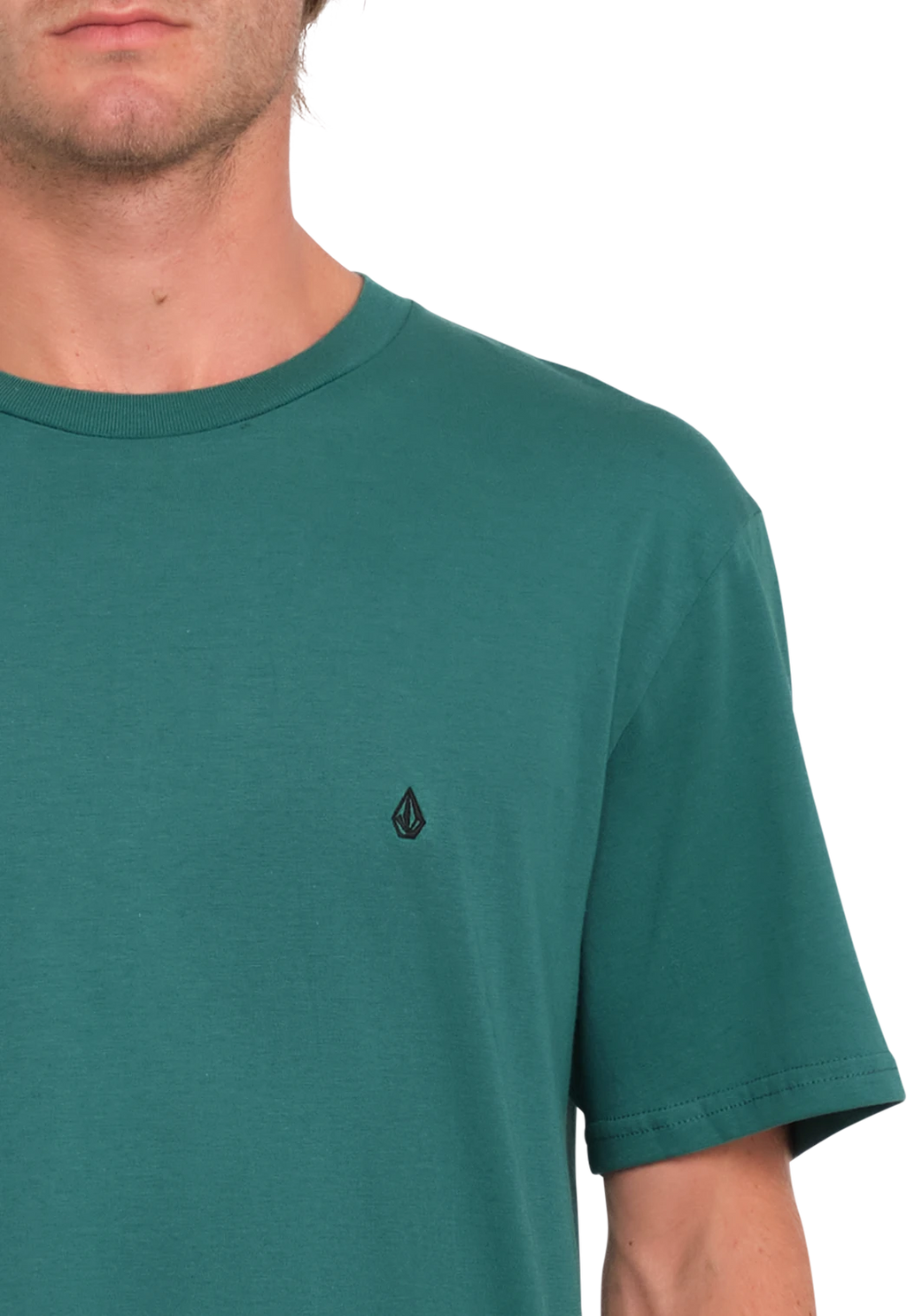Volcom Stone Blanks camiseta manga corta hombre detail 2 | Sea Green