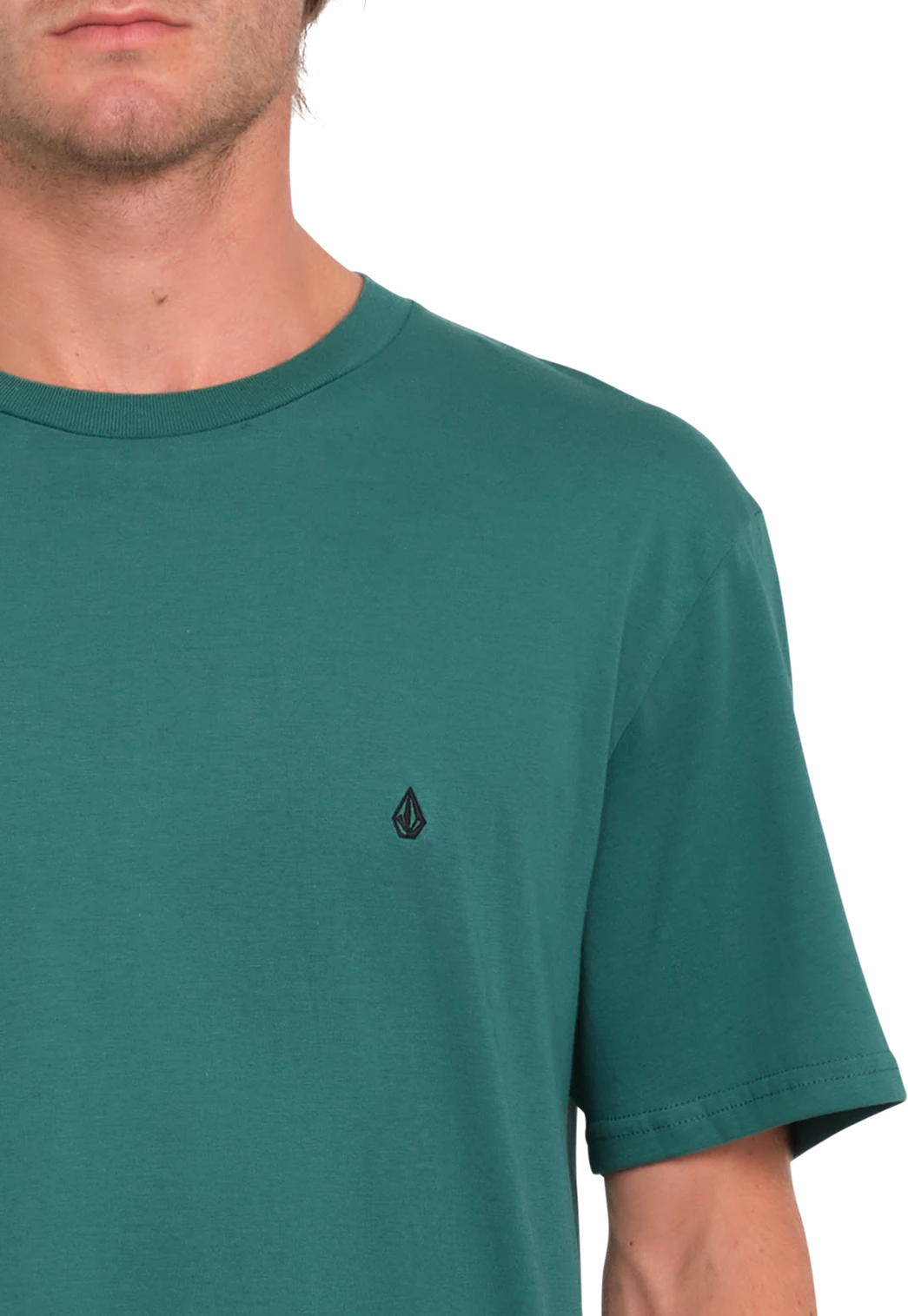 Volcom Stone Blanks camiseta manga corta hombre detail 2 | Sea Green